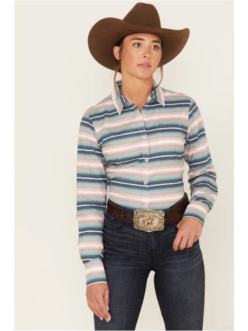Ariat Women's Kirby Stretch Button Down Long Sleeve Shirt